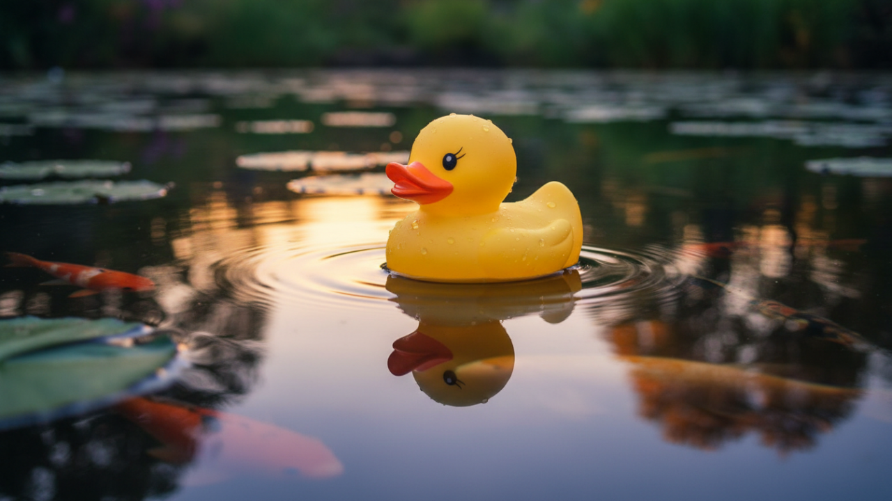 The duck that talks back.