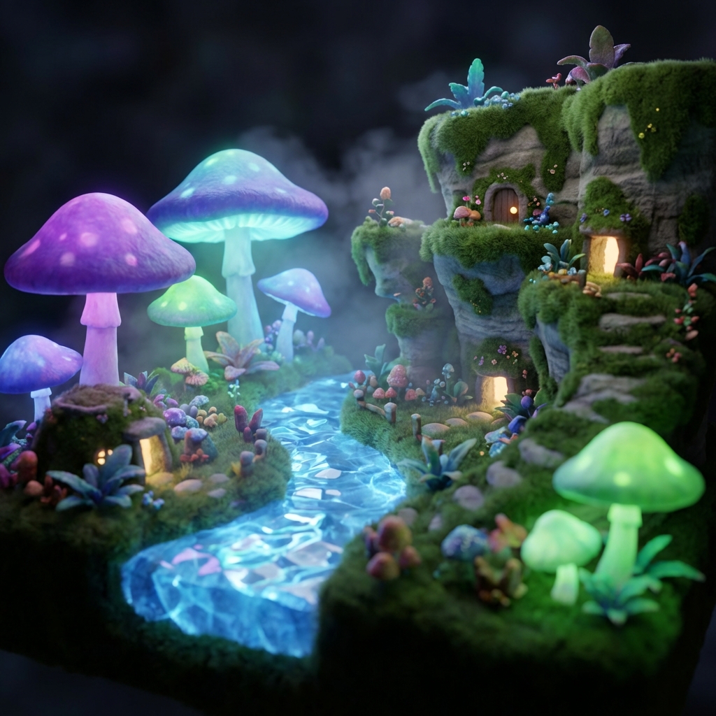 Fairy Mushroom Hollow