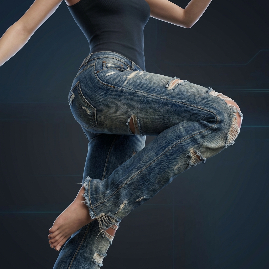 Distressed Denim (Fem)